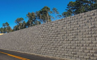 CFB 절토부 블록식 옹벽